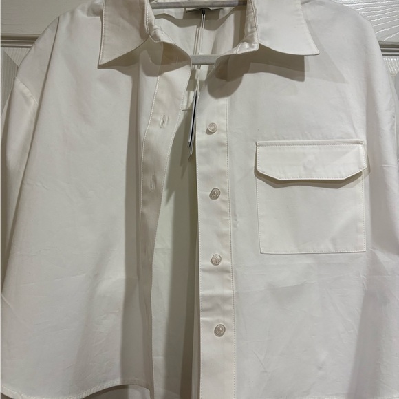 Anine Bing Travis Shirt Classic White - Picture 3 of 7